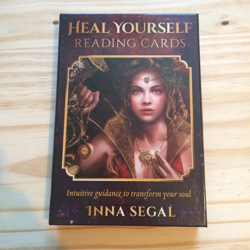 Heal Yourself Reading Cards - Brown Deck